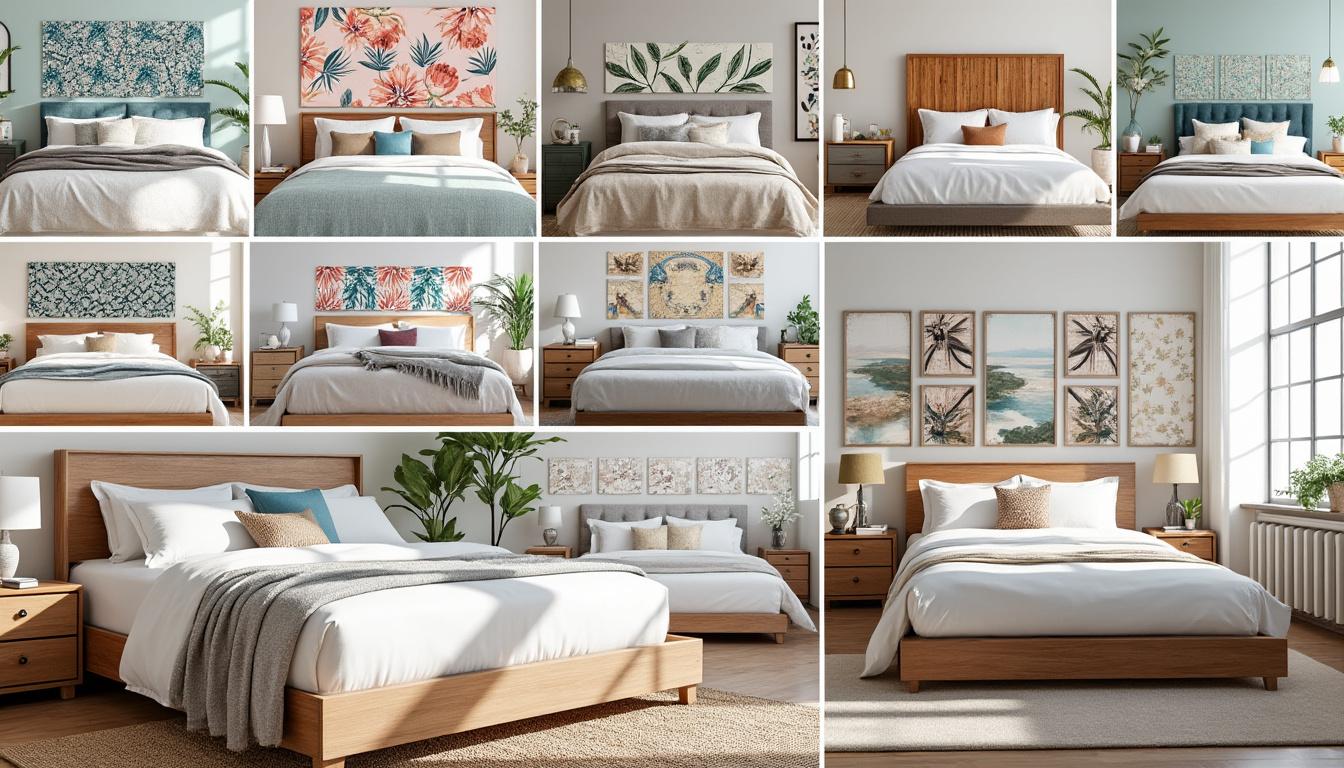 découvrez 10 idées ingénieuses de stickers pour têtes de lit afin de sublimer votre chambre facilement et à petit prix.