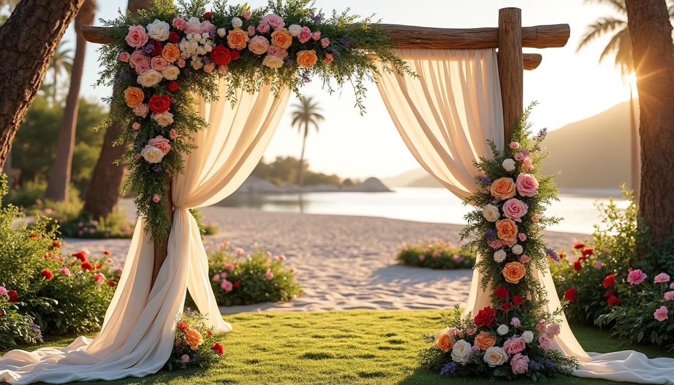 découvrez 20 idées d'arches de mariage élégantes et romantiques pour sublimer votre grand jour avec style et émotion.