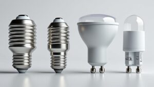 découvrez notre guide visuel complet des culots e27, e14, gu10 et g9 pour choisir facilement l'ampoule adaptée à vos besoins d'éclairage.