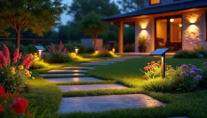 découvrez notre sélection d'éclairage solaire pour jardin et extérieur, alliant économie d'énergie et design pour sublimer vos espaces extérieurs en toute simplicité.