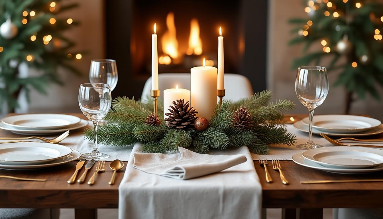 découvrez des idées élégantes et faciles pour dresser une table de noël impeccable qui impressionnera vos invités et créera une ambiance festive et chaleureuse.