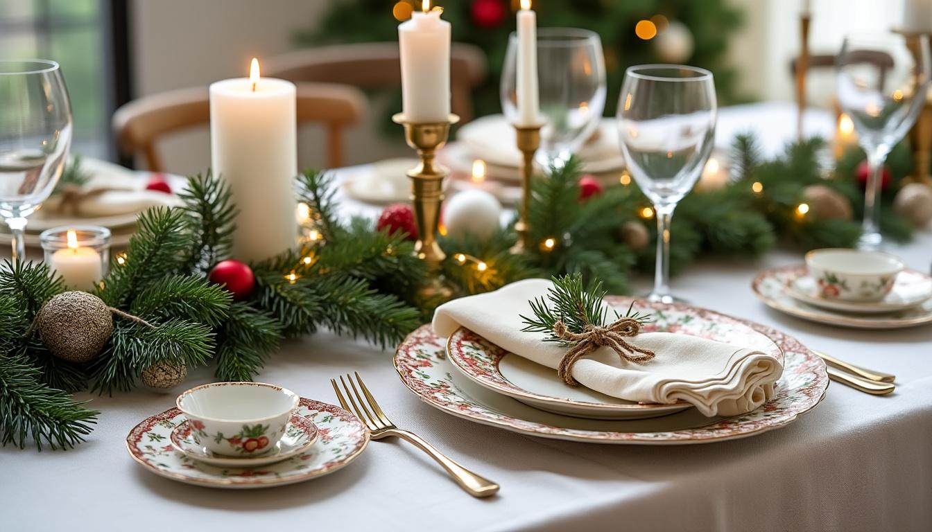 découvrez des idées élégantes et faciles pour dresser une table de noël impeccable, alliant décoration raffinée et simplicité pour des fêtes mémorables.