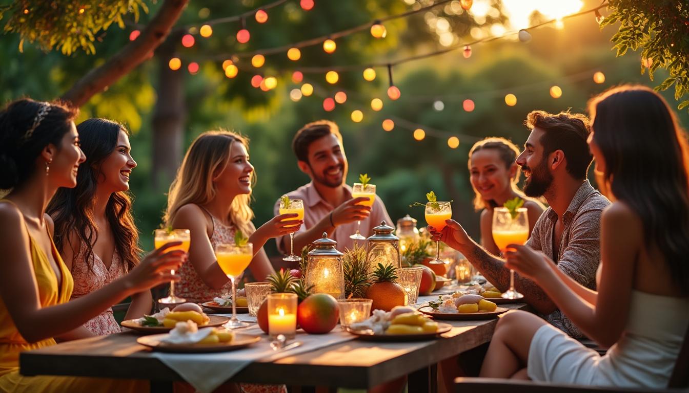 découvrez des inspirations thématiques originales pour enflammer vos soirées d'été et créer des moments inoubliables entre amis ou en famille.