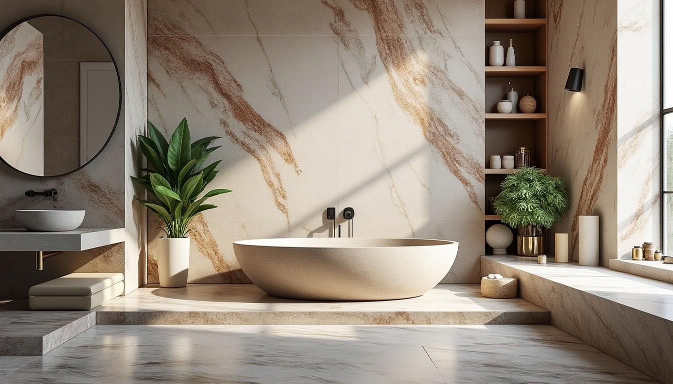 découvrez des inspirations uniques pour des salles de bains en pierre alliant élégance et durabilité, un style intemporel qui sublime votre espace.