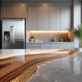 découvrez comment la résine s'impose comme un matériau moderne et esthétique, idéal pour sublimer votre cuisine avec style et durabilité.