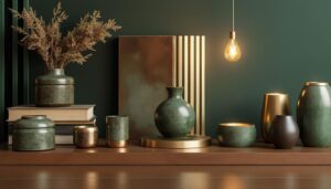 découvrez le retour du laiton et des matières patinées en 2026, une tendance déco qui apporte élégance et charme vintage à votre intérieur.