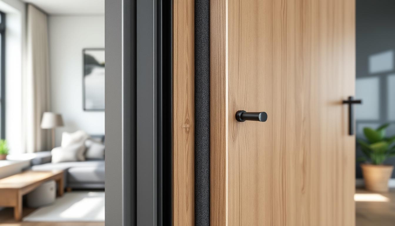 découvrez les meilleures techniques pour améliorer l'isolation phonique de votre porte et profitez d'un intérieur plus silencieux et confortable.