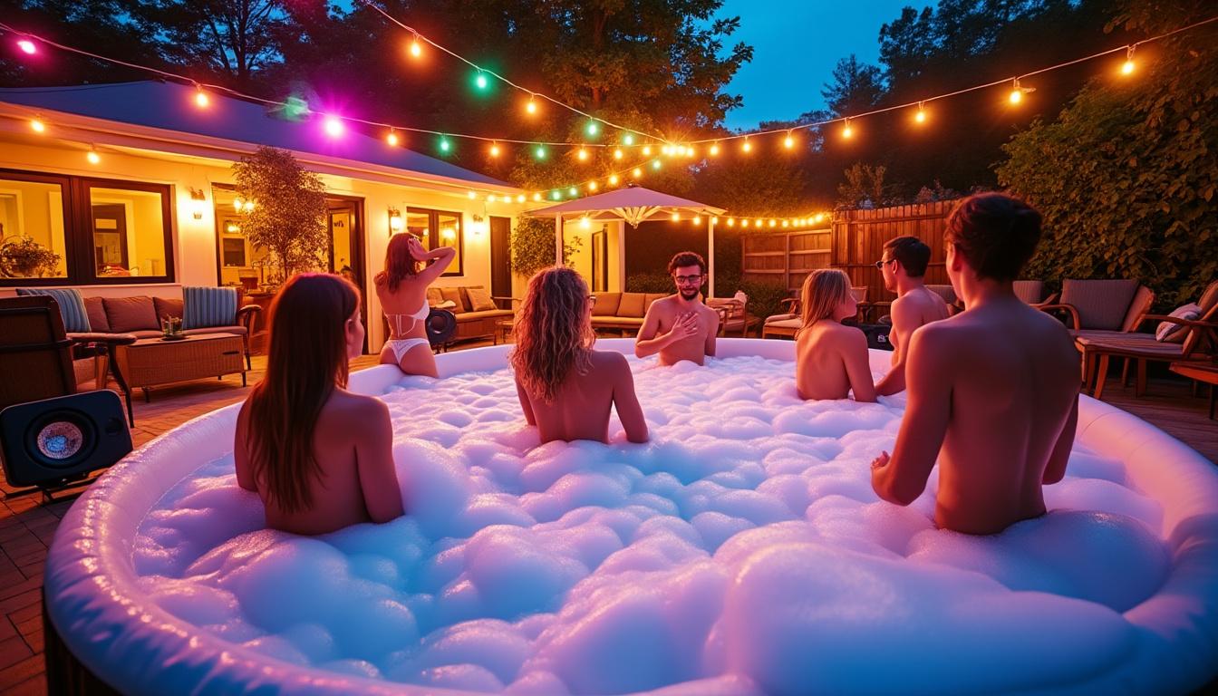 découvrez nos astuces incontournables pour organiser une soirée mousse mémorable et festive à domicile, garantissant plaisir et éclaboussures pour tous vos invités.