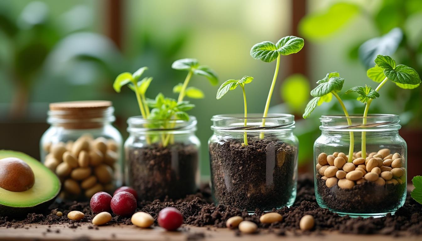 découvrez comment faire germer facilement des noyaux simples à la maison et réussir vos plantations avec succès.