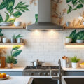 découvrez 20 idées déco irrésistibles de papier peint pour cuisine afin de transformer votre espace avec style et originalité. inspirez-vous et adoptez ces tendances chez vous dès aujourd'hui !