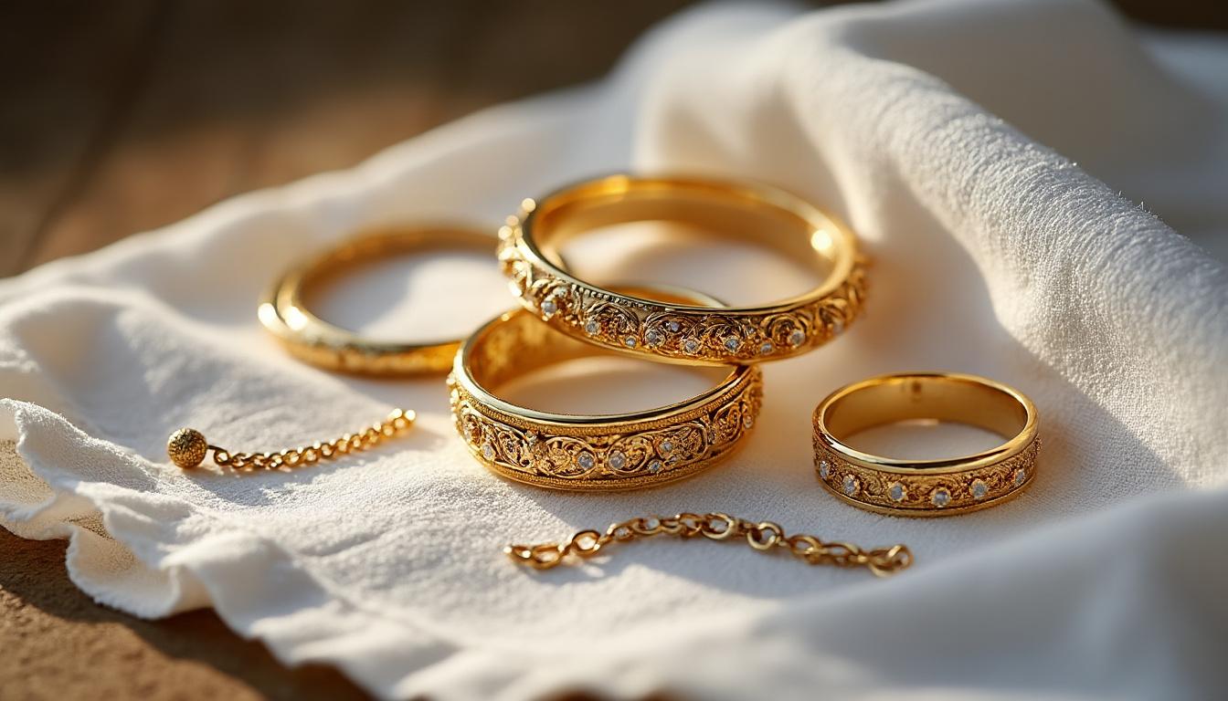découvrez les secrets de grand-mère pour redonner éclat et brillance à vos bijoux en or grâce à des astuces naturelles et faciles à réaliser chez vous.