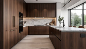 découvrez des cuisines en bois sombre qui inspirent une transformation totale de votre espace, alliant élégance, chaleur et modernité pour un intérieur unique.