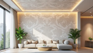 découvrez comment le papier peint au plafond révolutionne la décoration intérieure en apportant style et originalité à votre espace. adoptez cette tendance pour métamorphoser votre maison avec élégance.