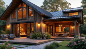 découvrez la transformation spectaculaire d'une grange en une maison de vacances idéale alliant charme rustique et confort moderne.