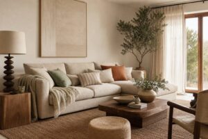 Illustration de Comment intégrer le beige avec style : les meilleures combinaisons de couleurs à