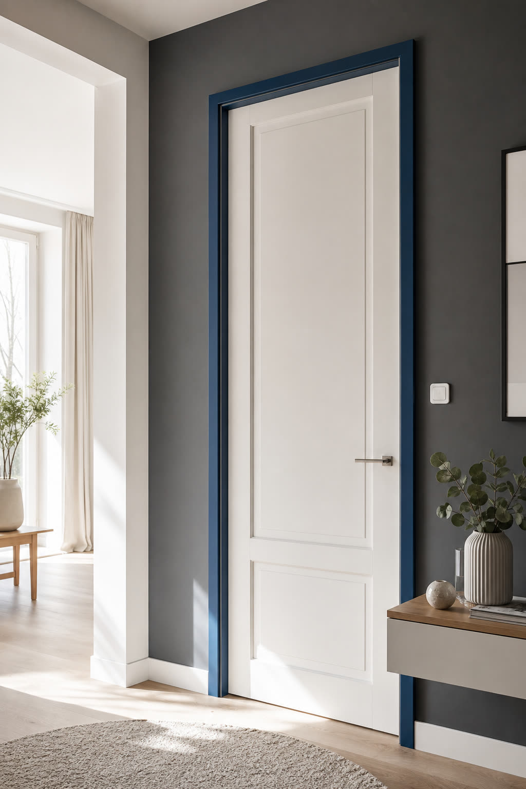 Portes intérieures sur mesure design moderne - intérieur épuré
