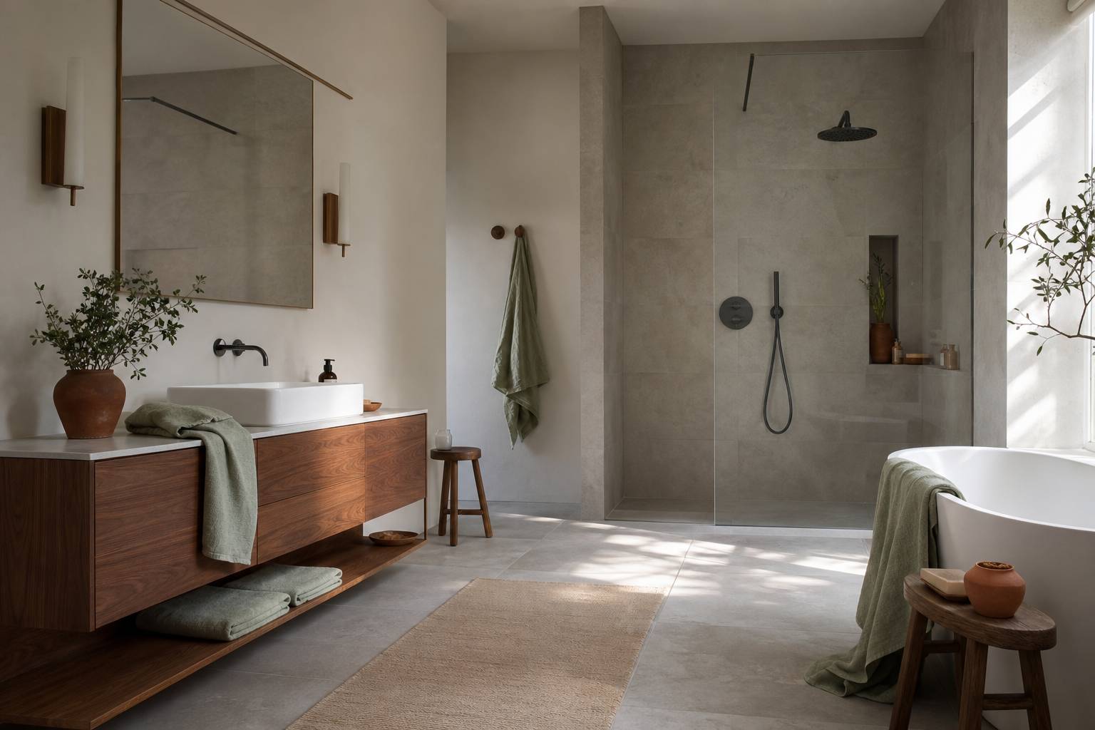 Salle de bains : quand le duo gris et blanc sublime vos projets, Salle de