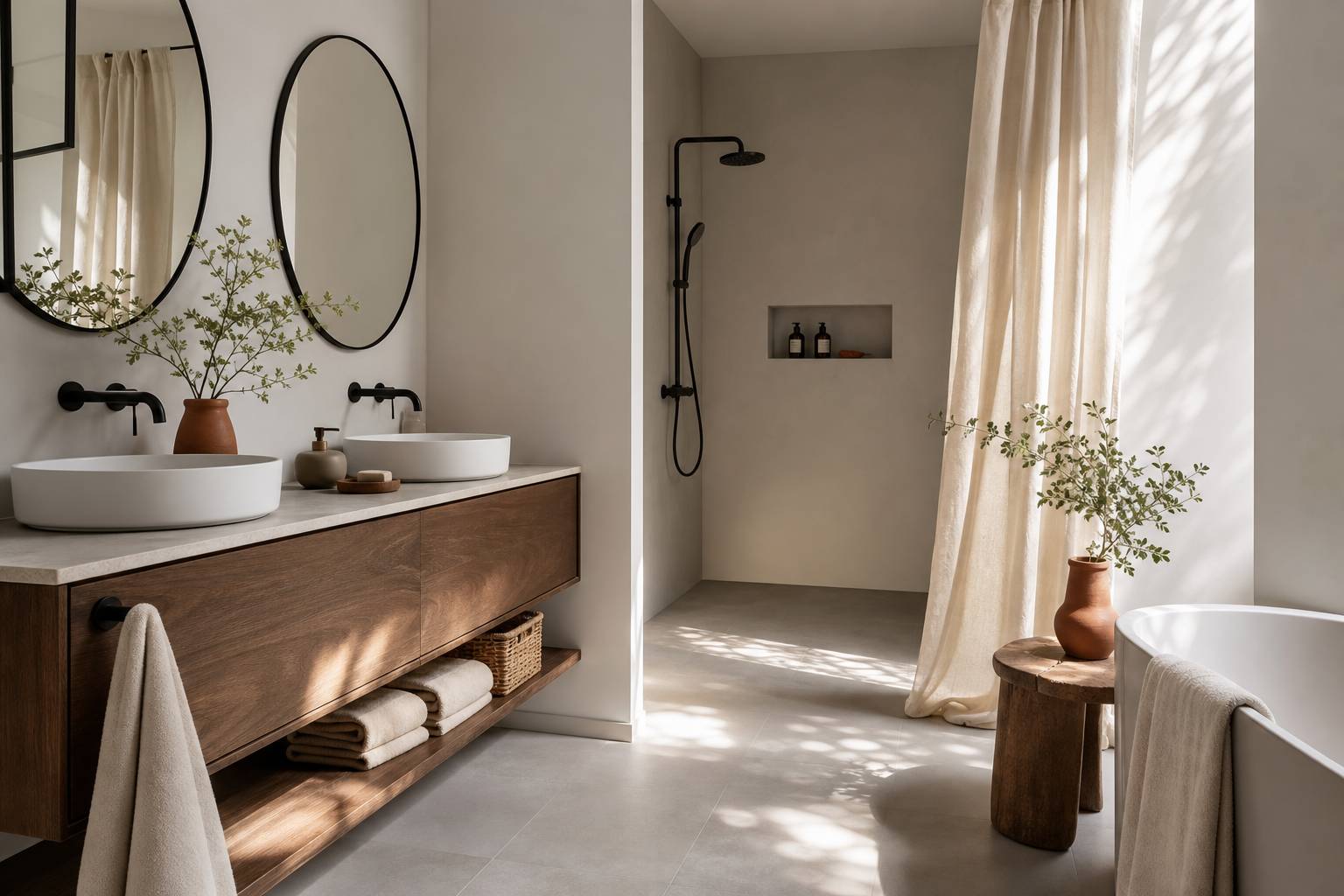 Salle de bains : quand le duo gris et blanc sublime vos projets, Salle de