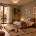 Illustration éditoriale du sujet : Éclairer une chambre d'enfant : veilleuse, variateur et lumière du soir