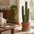 Illustration éditoriale du sujet : Guide pratique pour planter et prendre soin du Cactus de San Pedro