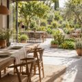 Illustration éditoriale du sujet : Les secrets d'un paysagiste pour créer un jardin gourmand et enchanteur